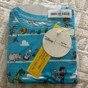 NIB - Little Sleepies Toy Story 5/6T 2 Piece pajamas